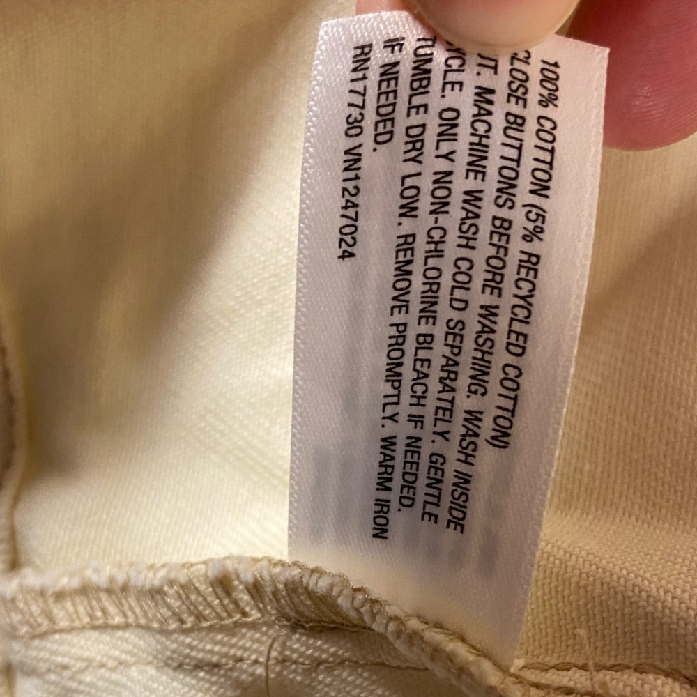 Future Collective Cream Oversized Contrast Stitch Denim Jacket new without tags - Picture 3 of 8